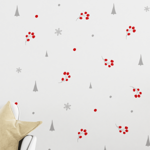 Stickers decorativos surtido navideño estilo nórdico